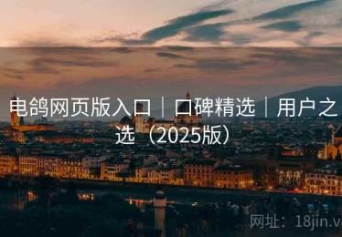 电鸽网页版入口｜口碑精选｜用户之选（2025版）