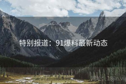 特别报道：91爆料最新动态
