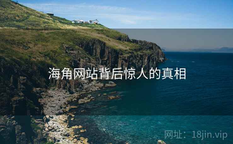 海角网站背后惊人的真相