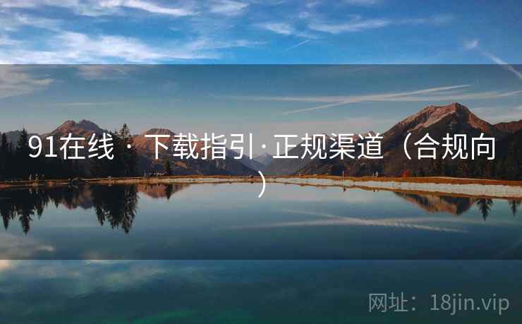 91在线 · 下载指引·正规渠道（合规向）